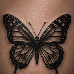 Tatuaje de mariposa